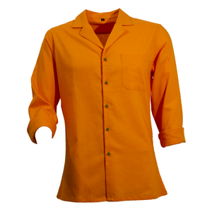 Camicia Cubana Arancione - Mr. Enjoy